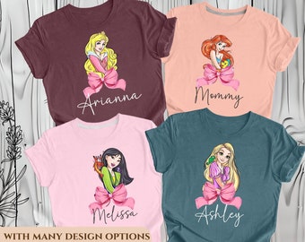 Coquette Princess Shirt, 2025 Birthday Girl Shirt, Princess Birthday Trip, Princess Besties Shirt, Birthday Girl Family Shirt, Princess