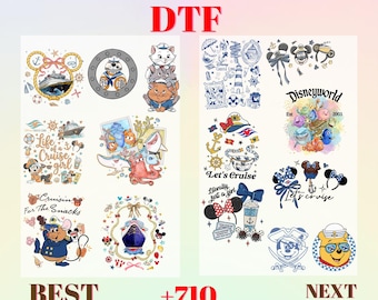 Disney Cruise Dtf Gang Sheet, Disney Cruise Ready To Press, Personalized Disney Cruise Dtf, Disney Dtf Gang Sheet, Disney Hot Press