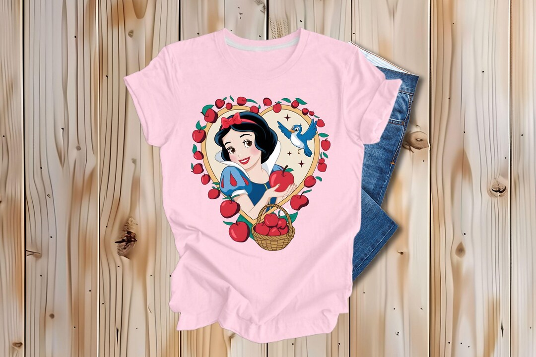 Disney Princess Snow White Shirt, Princess Birthday Girl Shirt, Disney ...
