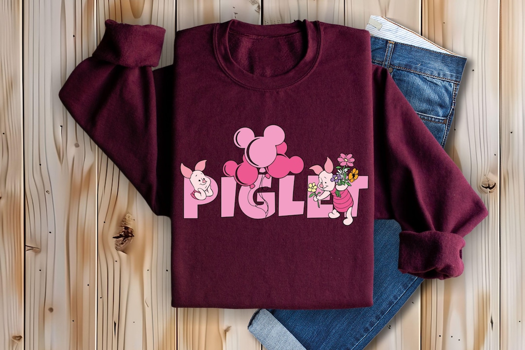 Disney Piglet Shirt, Winnie the Pooh Shirt, Winnie the Pooh Family, the ...