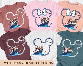 Disney Cruise Shirt, Disney Trip Shirts, Matching Disney Cruise Shirt, Disney Custom Shirt, Disney Family Shirts, Mickey and Friends Shirt.