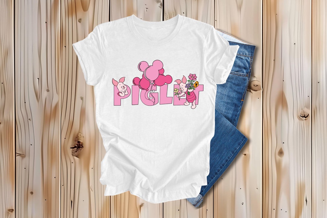 Disney Piglet Shirt, Winnie the Pooh Shirt, the Pooh Family, the Pooh ...