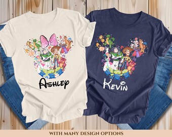 Disney Toy Story Family Shirt,  Disney Toy Story Shirt, Personalized Toy Story Shirt, Custom Toy Story Matching Tee, Custom Toy Story Shirt.