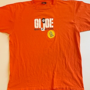 Vintage G.I. Joe Man of Action with Lifelike Hair Changes Hasbro 2000 Single Stitch Shirt