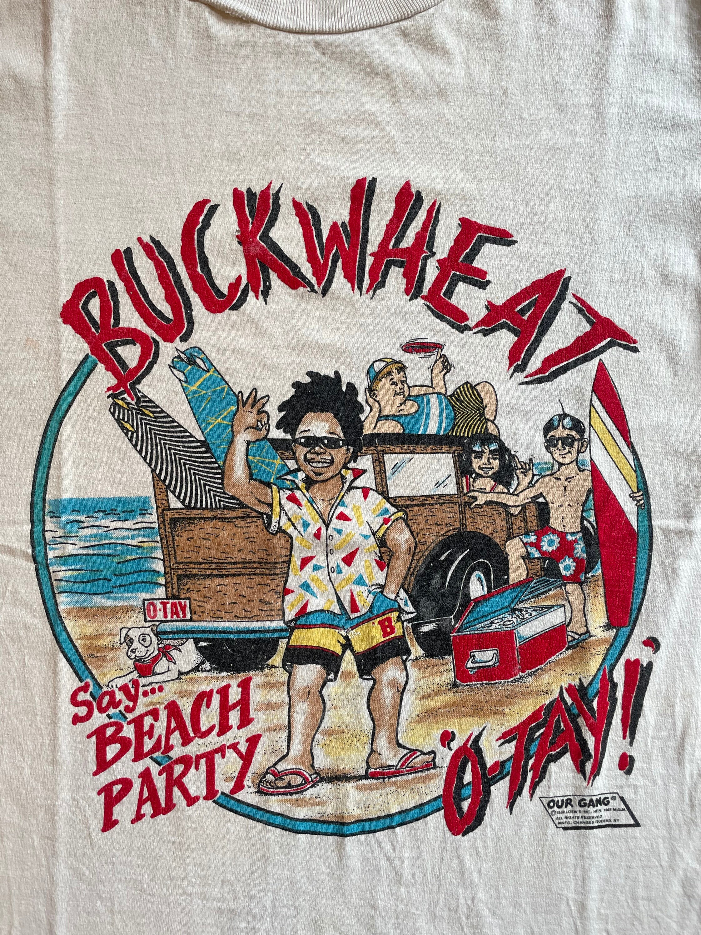 Vintage 80s/90s Buckwheat Say Beach Party O'tay Little Vintage 80s/90s Buckwheat Say Beach Party O'tay Little