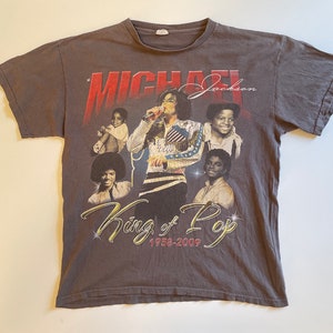Vintage Michael Jackson Memorial Shirt This is It Gildan 2000s