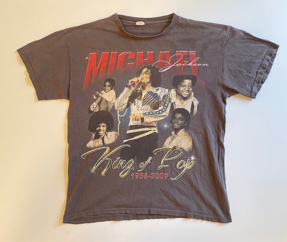 Vintage Michael Jackson Memorial Shirt This is It Gildan 2000s 