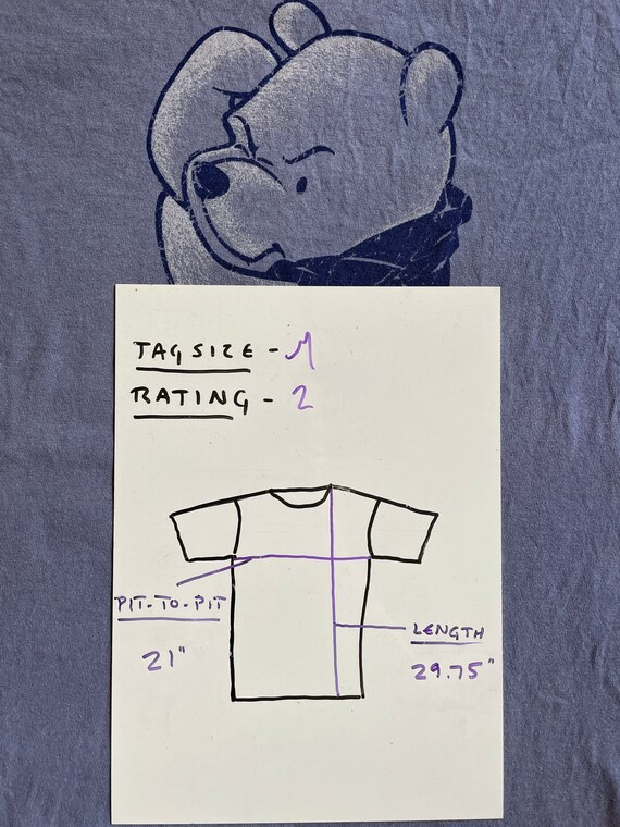 Vintage 90s Winnie the Pooh Disney Store Single S… - image 6