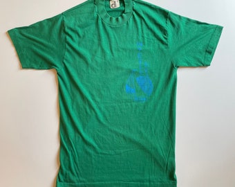 Vintage 80er Myrte Strand Downerwear Single Stitch Shirt