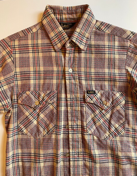Vintage Lee Union-Made Button Down Made in USA Sh… - image 5