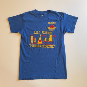 Vintage 80s Pals Forever Y-Princess Hanes Fifty-Fifty Single Stitch Shirt