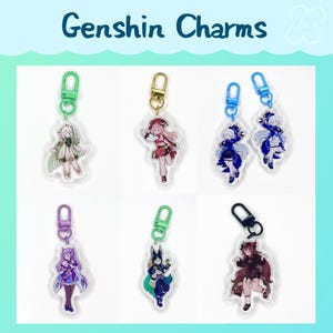 Genshin Acrylic Keychain