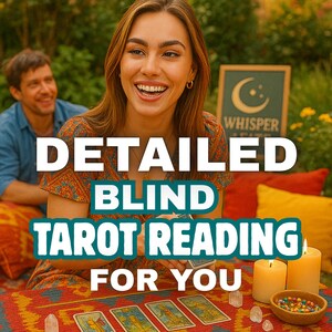 Lecture de tarot à l'aveugle, lecture psychique détaillée sans questions, aperçu des cartes de tarot, orientation spirituelle, découverte des vérités cachées, conseils de tarot