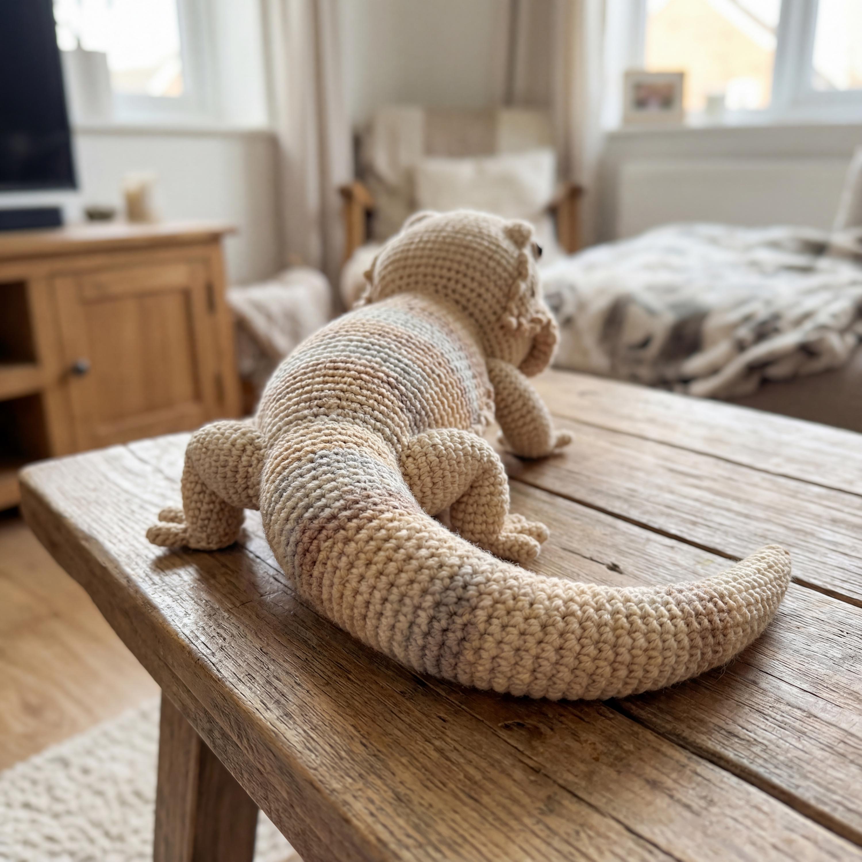 Bearded Dragon Amigurumi Pattern Crochet Lizard Plush Tutorial PDF - Etsy