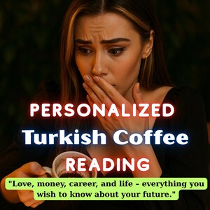 Lecture détaillée de café turc pour vous, lecture de tasse, purement instinctif, amour, argent, avenir, etc.