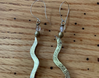 Snake earrings
