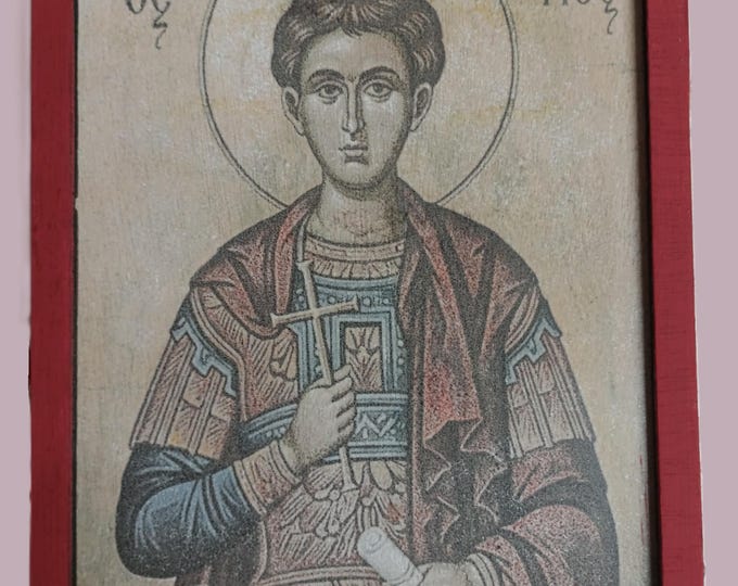 Saint Eustratius Byzantine Religious Art