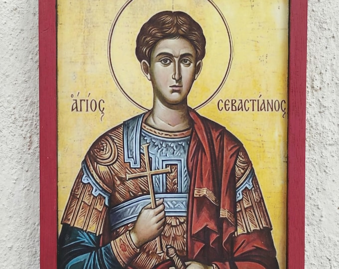 Saint Sebastian Icon