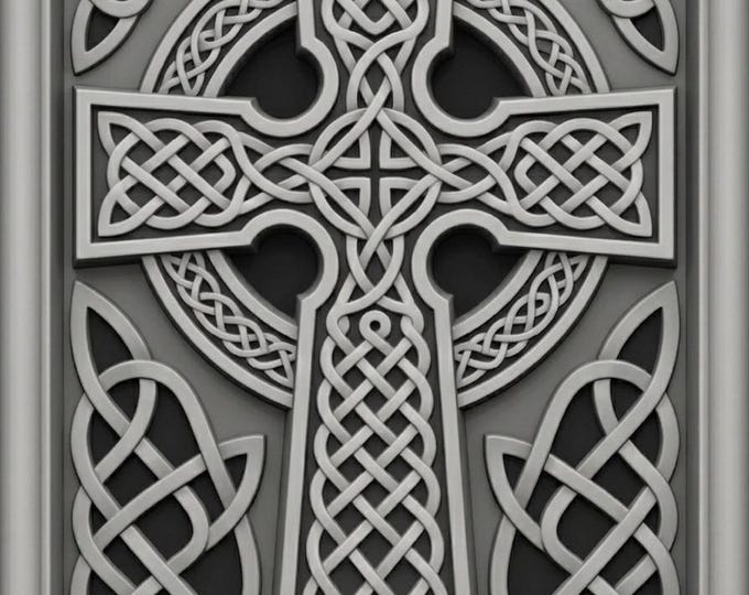 Celtic Cross STL File