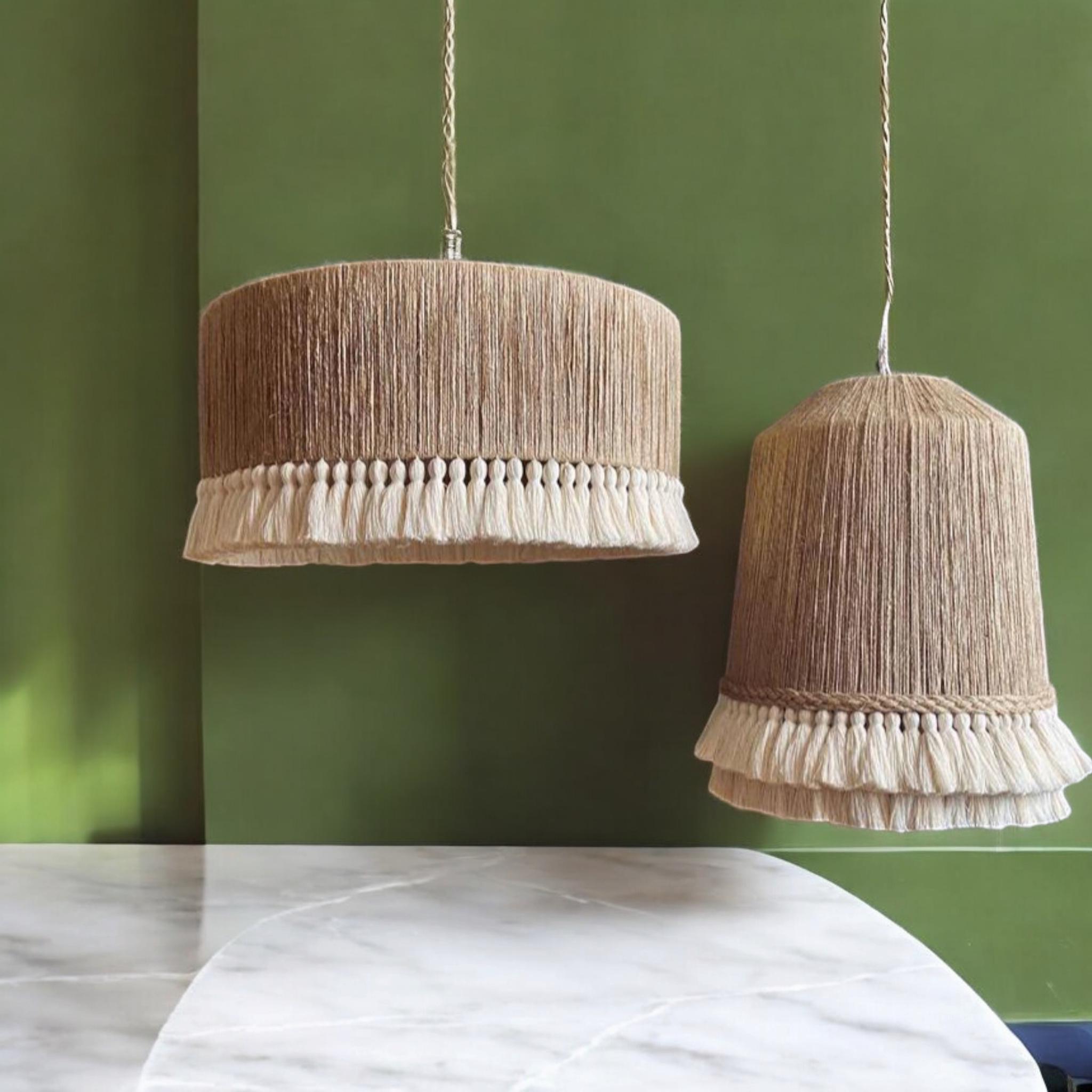 Boho Light, Rustic Light, Macrame Chandelier , Nursery Lampshade, Modern Boho Light, Macrame Pendant Light, Christmas gift, Farmhouse Light