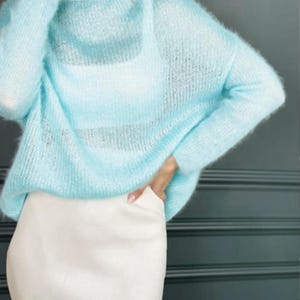 ルナミスト編み物パターンPDF – オーバーサイズセーターパターン、シームレスジャンパー、モダンニット、初心者向け