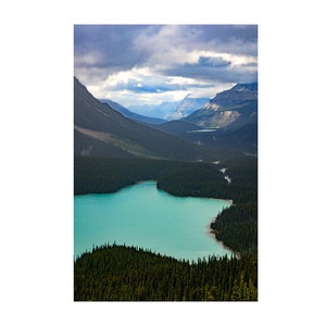 Peyto Lake Photo - Banff National Park - Mountain Landscape - Home Decor - Canadian Rockies - Wall Art - Travel Photo - &quot;Peyto Lake&quot;