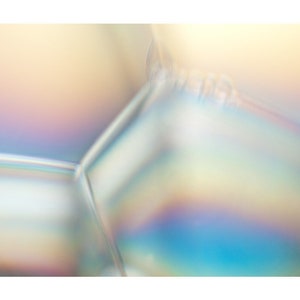 Abstract Photo - Music Photo - Rainbow Art - Abstract Art - Music Gift - Gift for Musician - Pastel Art - Wall Art - &quot;Una Corda&quot;