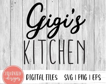 Free Free 349 Gigi&#039;s Kitchen Svg SVG PNG EPS DXF File