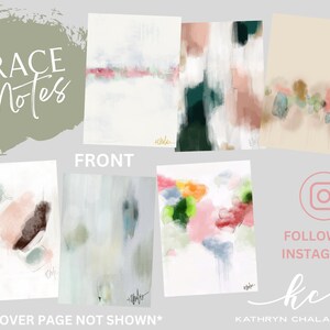 Grace Notes Digital Printable Original Art Scripture Cards