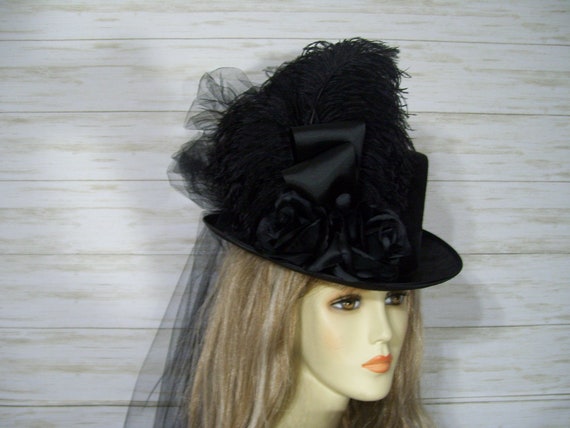 Black Top Hat Halloween Top Hat 