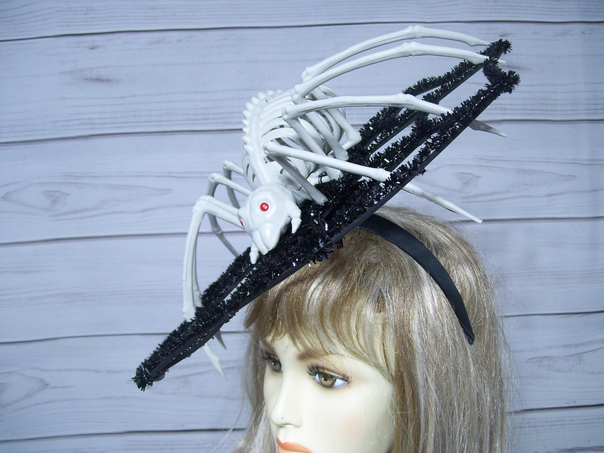 Set 2 Cerchietti Halloween A Forma Di Ragnatela E Cappello - Copricapo Unisex Per Feste A Tema, Carnevale E Cosplay, Materiale Morbido E Comodo