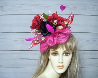 Lily Fascinator- Kentucky Derby- Oaks Hat- Lilys for the  display picture 2