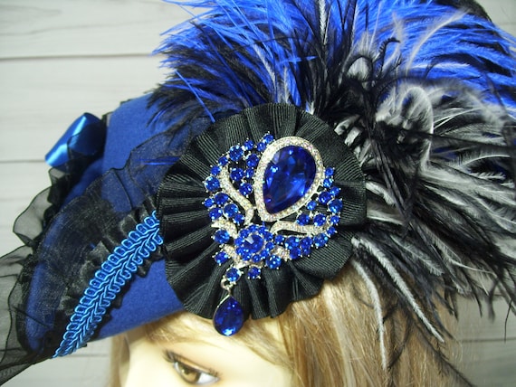 ladies pirate hat feathers