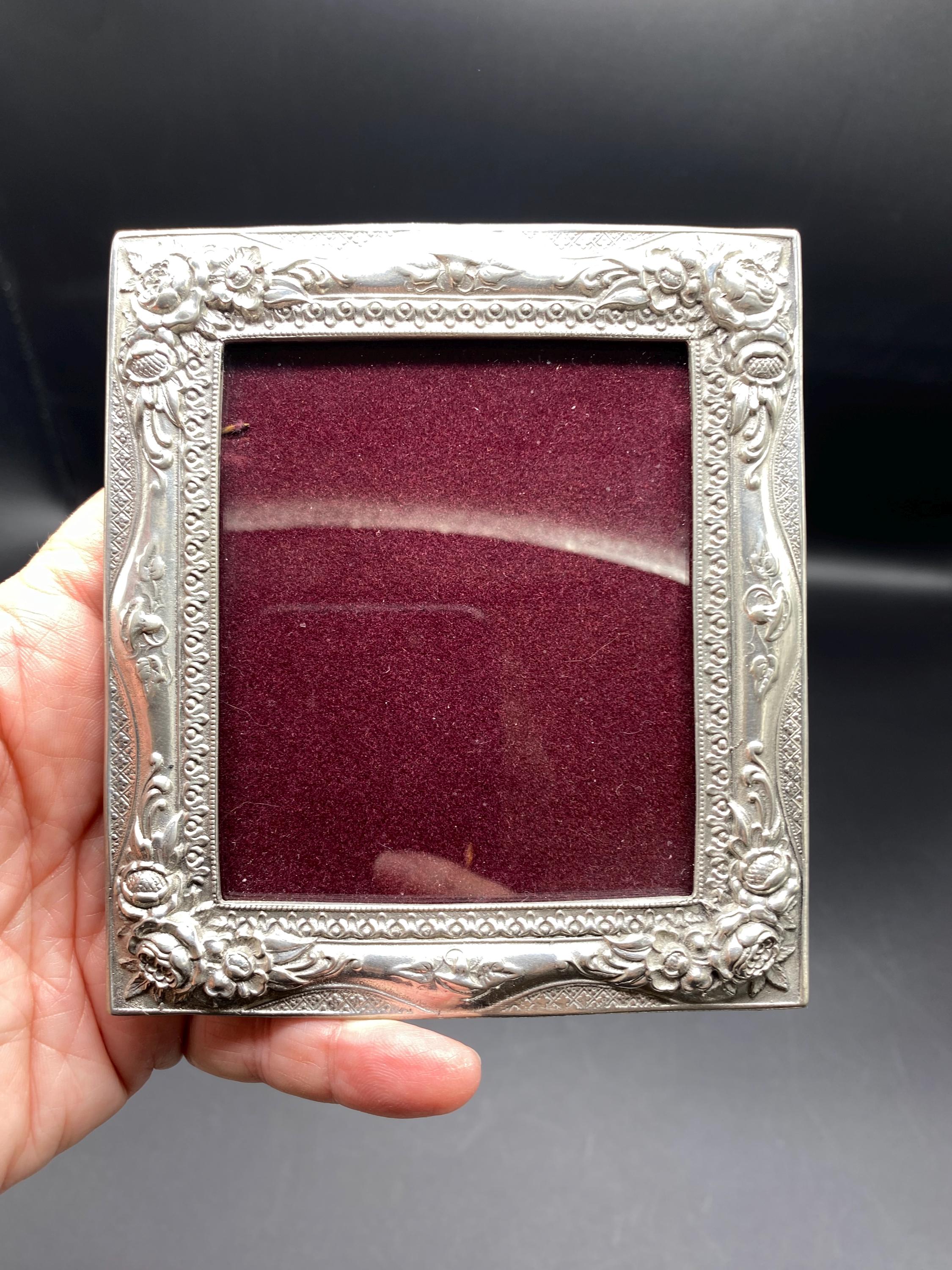 Elias Silver Pewter Frame - Etsy