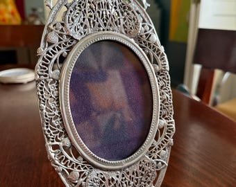 Elias Extra Fine Pewter Contains Silver Art Picture Frame - Etsy