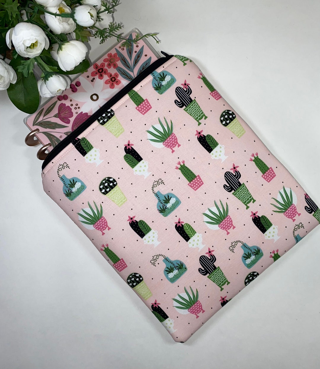 Planner Pouch Padded, Planner Cover, Classic Happy Planner Cover, Erin