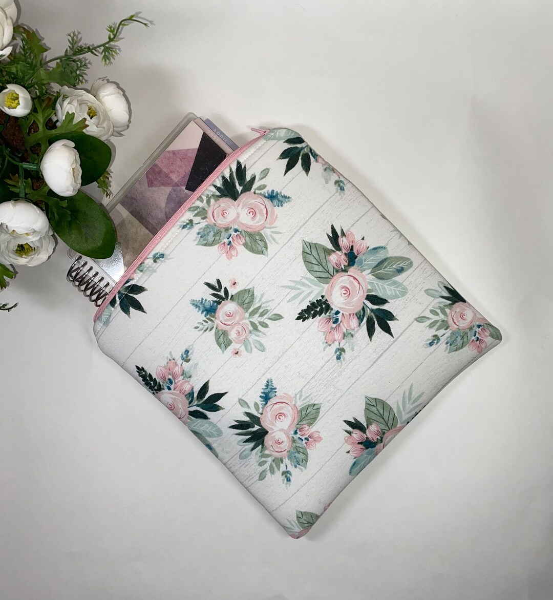 Erin Condren A5 Planner Pouch Padded, Planner Cover, Fabric Planner