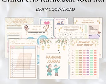 Children's Ramadan Journal | Islamic Kids Activity Book (Digital Download)