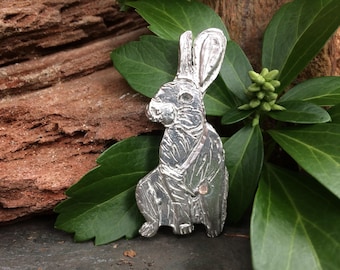Pewter Animal Pendant Brooch Lapel Pins