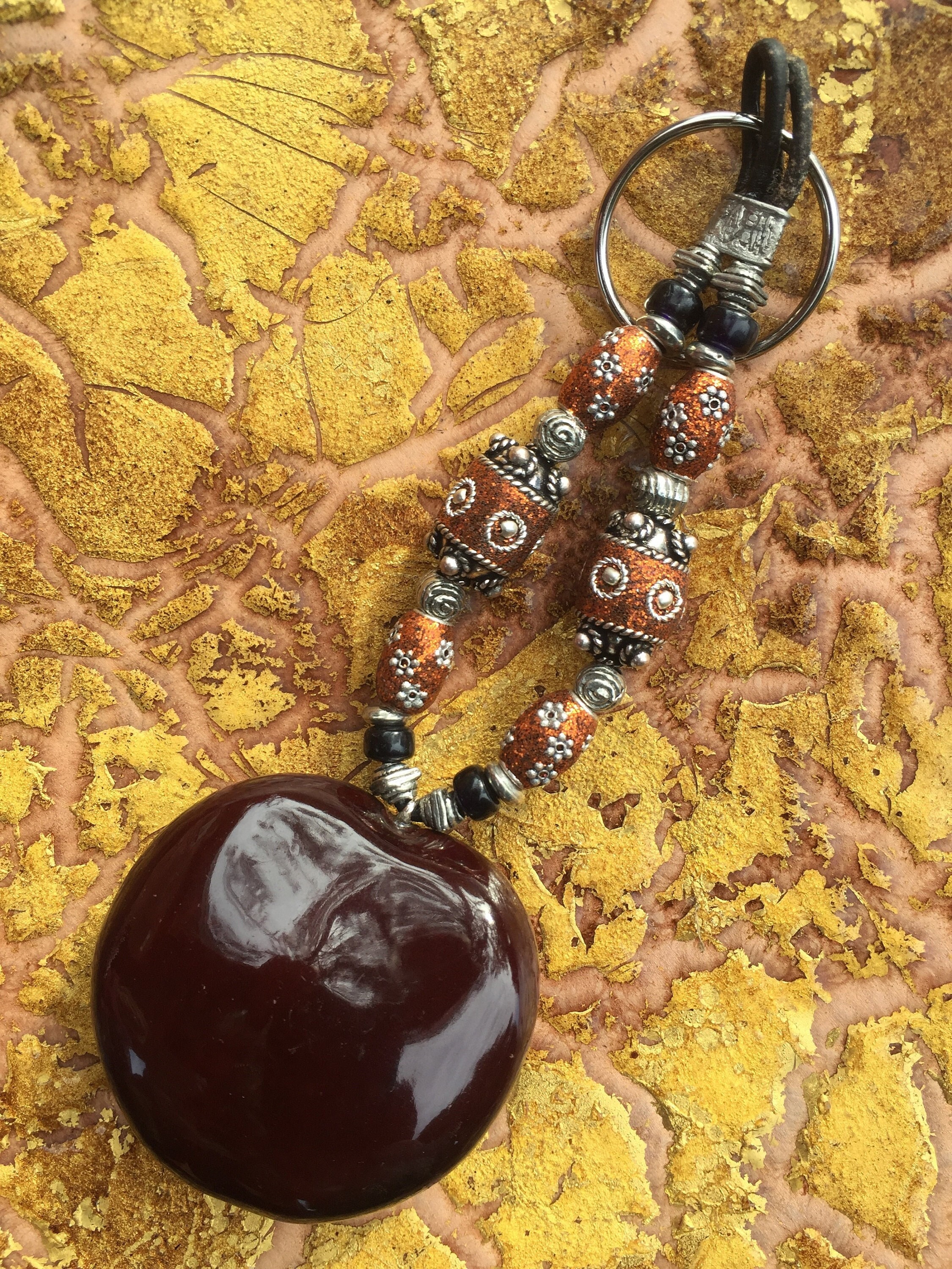 PORTACHIAVI IN PELLE CUORE INNAMORATI - Donna - Accessori - di Acce