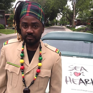 Rasta Dread Lock HAT Headwear, Tubular head wrap, head scarf, Turban , hair tube, wide headband, Hijab, Mask,
