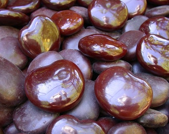 Sea Heart Bean Lucky Talisman: Natures Love seed, Good Luck Charm, Forever amulet keepsake.