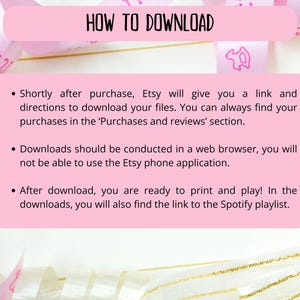60 Baby Girl Music Bingo cards - music bingo - baby shower bingo - virtual baby games - girl baby shower - baby shower music - Spotify bingo - music playlist bingo -fun baby shower game - virtual baby games - baby shower activity - gender reveal game