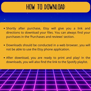 80 80s Greatest Hits Music Bingo cards - music bingo - 80s music - team building games - incl Spotify playlist - family reunion bingo - sing-a-long - songs of the decade - boom box - party game - bingo game - bar games - bar bingo - pub crawl bingo