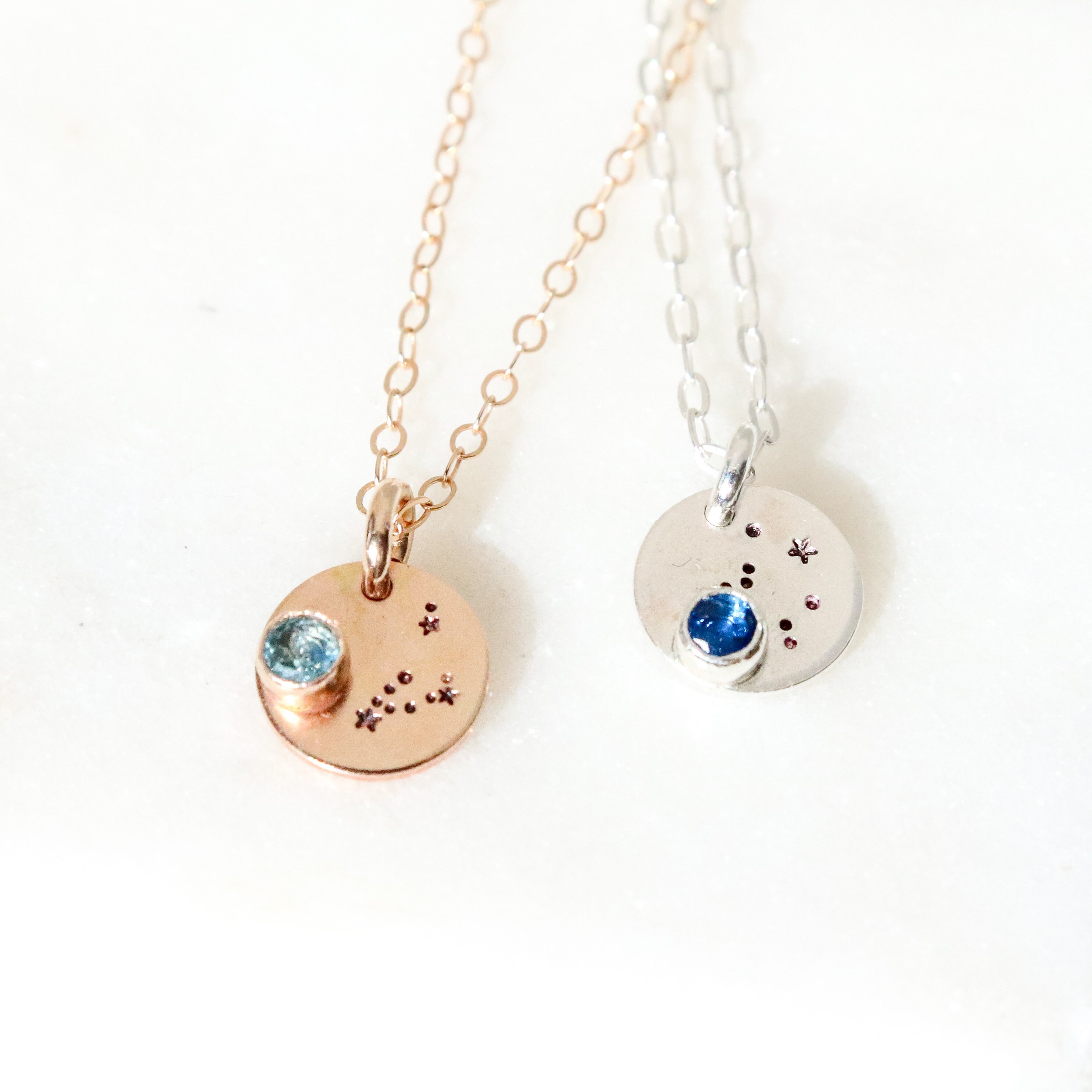 Constellation Necklace. Zodiac Necklace 