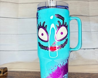 Sally Skellington Resin Tumbler