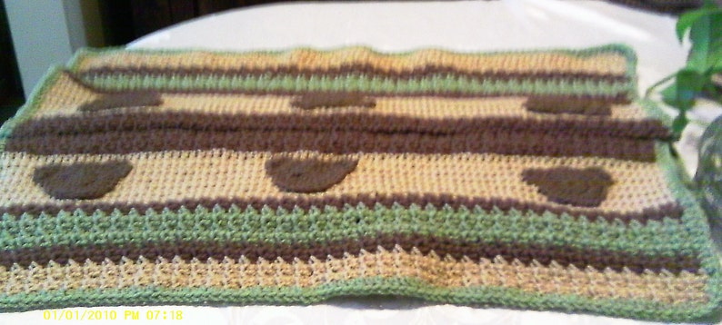Beary Nice Three Little Bears Baby Blanket