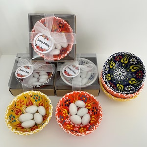 Mexican Wedding Favor Bowls for Guests, Fiesta Party Gift, Unique Bridal Shower Souvenirs, Custom Birthday Gift, Gender Reveal Favor