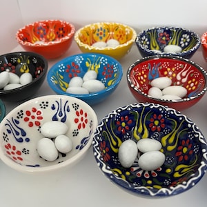 Bomboniere per feste messicane, bomboniere di nozze con mandorle e caramelle, ciotole rustiche in ceramica, regali unici per addii al nubilato, regali per baby shower, feste di fiesta