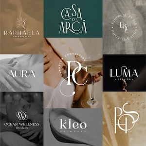 Custom Logo Design | Luxury Minimalist Initial Logo | Custom Monogram Logo | Personalized Logo Design, Artistic Logo for your business
